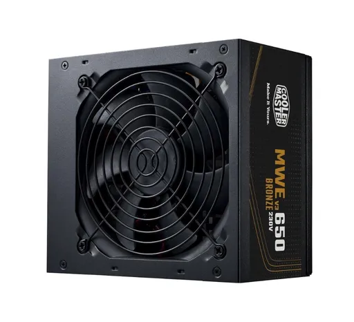 Cooler Master zdroj MWE Bronz 650W V3, 120mm, 80+ Bronz