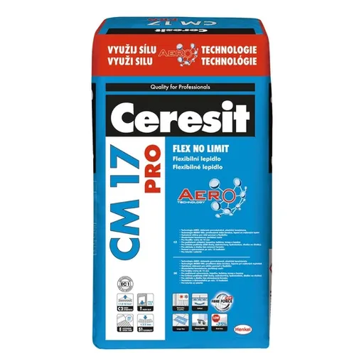 Ceresit CM 17 lepidlo sivá 25 kg c2te s1 CM1725