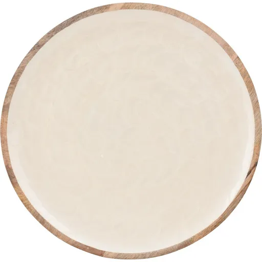 Okrúhly plytký tanier Mango, 30 x 1,5 cm