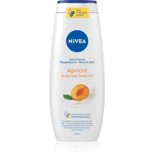 NIVEA Apricot & Apricot Seed Oil upokojujúci sprchový gél 500 ml