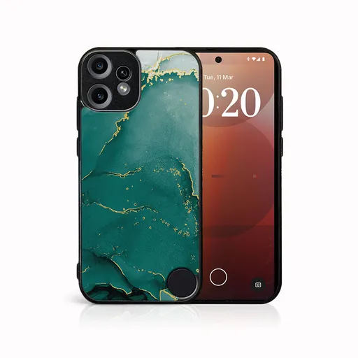 MY ART Ochranný kryt pre CMF Phone 2 Pro GREEN MARBLE (145)