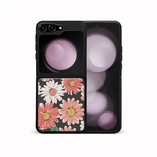 MY ART Ochranný kryt pre Samsung Galaxy Z Flip7 FE 5G / Flip6 5G DAISY (161)