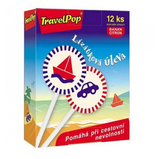 VITAHARMONY TravelPop pri cestovnej nevoľnosti 12 kusov