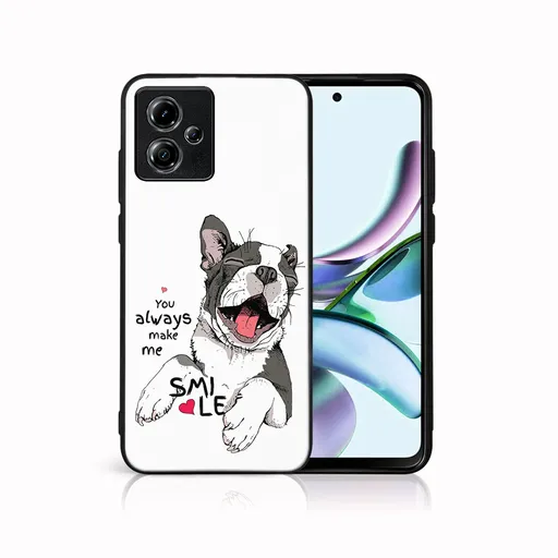 MY ART Ochranný kryt pre Motorola Moto G54 5G / G54 Power Edition 5G SMILE (189)