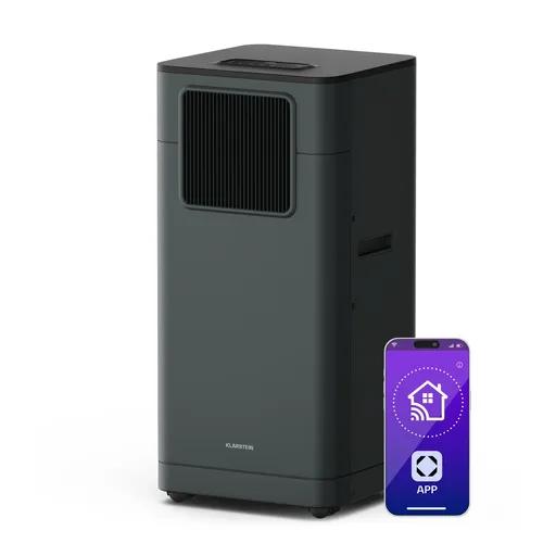 Klarstein Breeze Box 9K Smart PAC klimatizácia, Režim 3 v 1, Inteligentné ovládanie, do 32 m², 24h časovač, mobilná