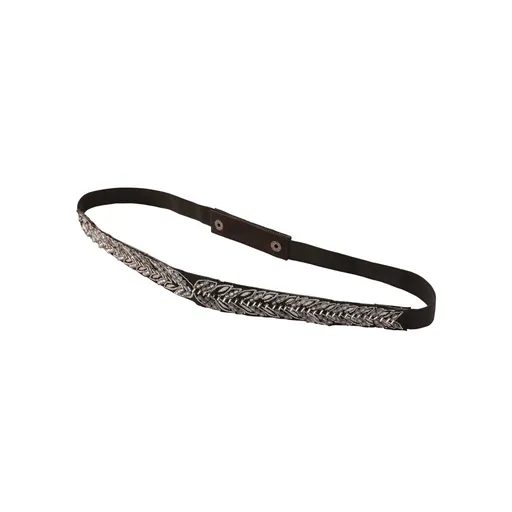 Nastaviteľný opasok s bižutériovým
		zdobením