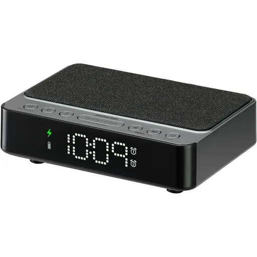 Sencor Digitálny rádiobudík s bezdrôtovou nabíjačkou