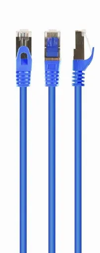 GEMBIRD S/FTP Cat. 6A LSZH patch cord modrý 3m