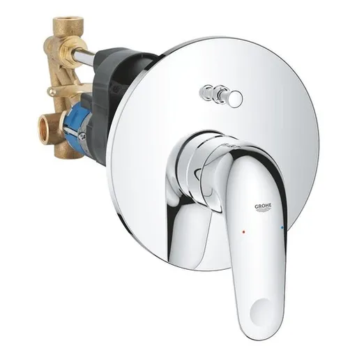 Grohe EuroEco vaňová batéria vrátane podomietkového telesa chróm 32747001 G32747001