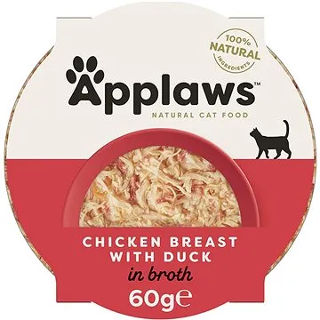 Applaws miska Cat Pot kuracie prsia a kačica 60 g (5060122495998)