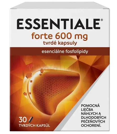 Essentiale forte 600 mg na ochorenie pečene 30 kapsúl