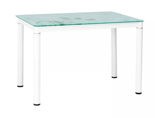 Signal Jedálenský stôl DAMAR 100x60 cm | biela