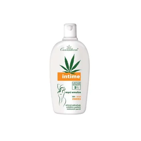 Cannaderm Intime umývacia emulzia na intímnu hygienu 150 + 50 ml ZDARMA