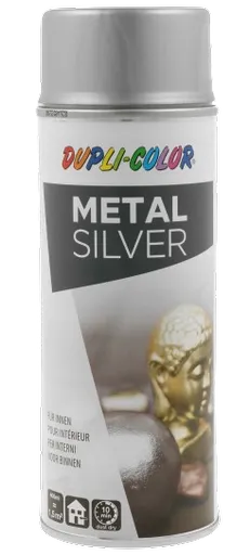 DC METAL EFFECT - Dekoračný sprej s bronzovým efektom (strieborná, 0,4 L)