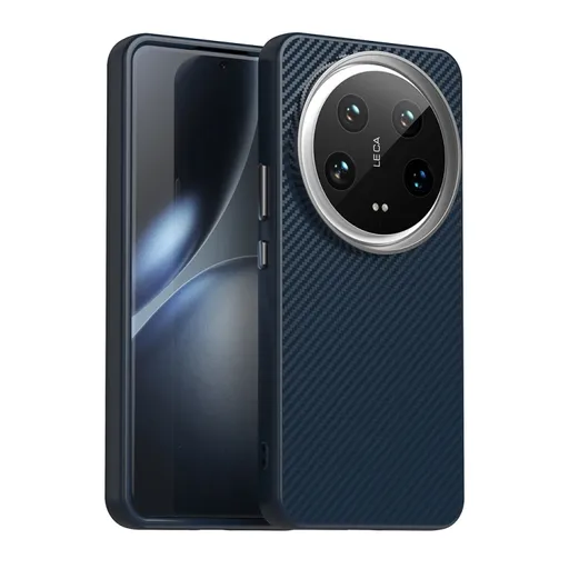 IMD CARBON Ochranný kryt pre Xiaomi 14 Ultra modrý