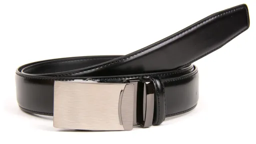 Čierny oblekový opasok - automat