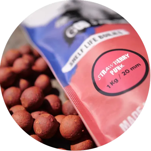 G.b.u. boilies strawberry punk - 1 kg 20 mm