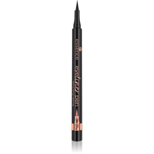 essence Eyeliner Pen očná linka v pere odtieň 010 Blackest Black 1.1 ml