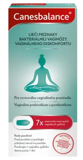 Canesbalance vaginálne gulôčky na príznaky vaginózy 7ks