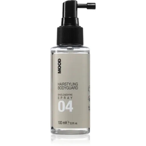 MOOD Hairstyling Bodyguard Shield & Shine ochranný sprej na vlasy s UV filtrom 100 ml