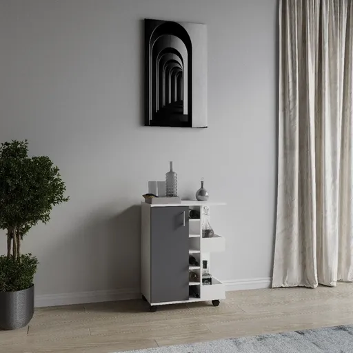 Kuchyňský vozík VCM „Esilo M“, antracit