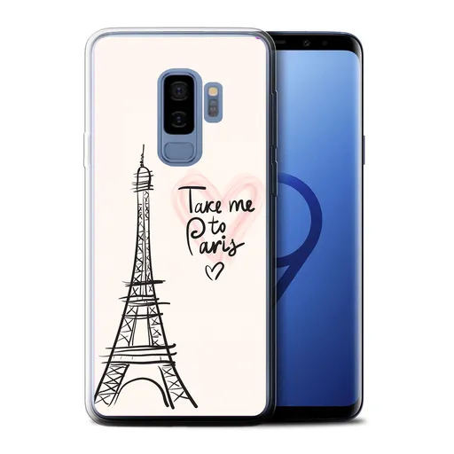 PROTEMIO MY ART kryt Samsung Galaxy S9 Plus PARIS (057)