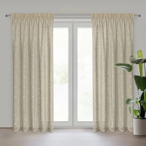 ArtFir Záves NELA P | prírodná 140 x 270 cm