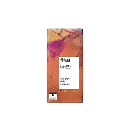 VIVANI Čokoláda horká 71% BIO 80g