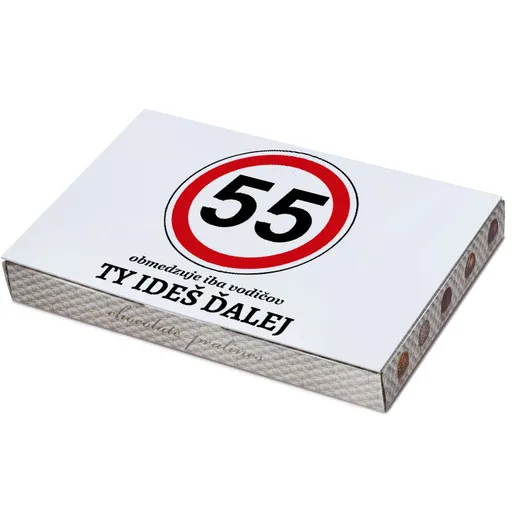 Bonboniera Ty ideš ďalej (vek: 55)