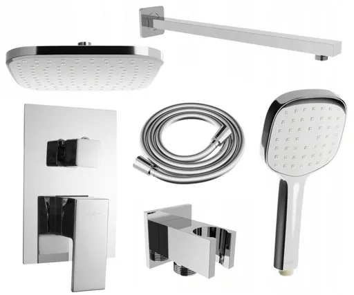 MEXEN/S - Uno DR33 sprchová zostava podomietková, chróm 71435DR33-00