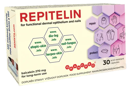 REPITELIN pre zdravú pokožku a nechty 30 kapsúl