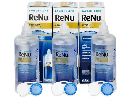 Roztok ReNu Advanced 3x 360 ml