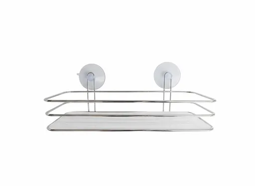 MAKRO - Polička s prísavkami 26x11x9,5cm