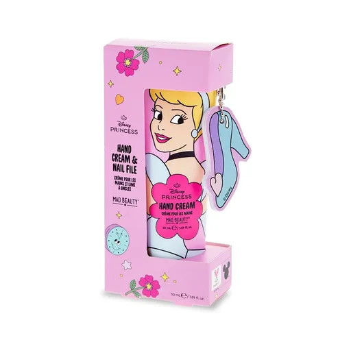 MAD BEAUTY Disney Popoluška set starostlivosť o ruky s pilníkom 50 ml
