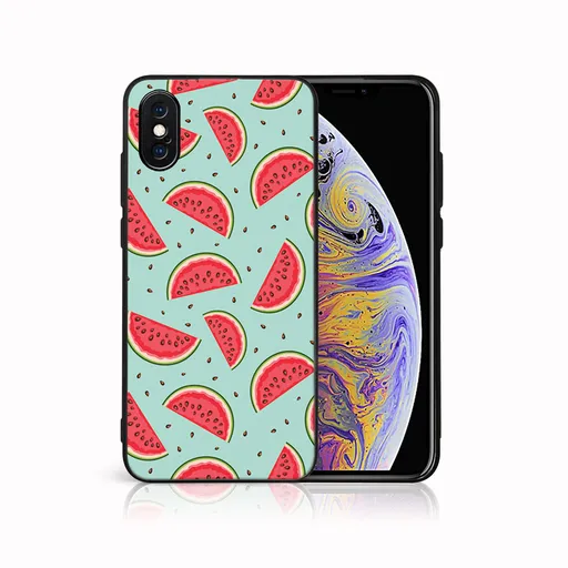 MY ART Ochranný kryt pre Apple iPhone X / XS WATERMELON (120)