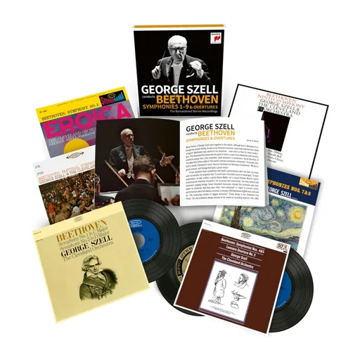 George Szell, George Szell Conducts Beethoven Symphonies & Overtures CD Box Set, CD