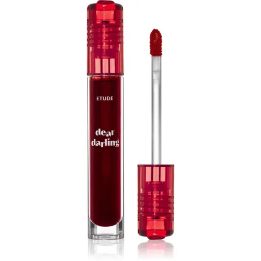 ETUDE Dear Darling Water Gel Tint farba na pery s gélovou textúrou odtieň 02 Cherry Red 5 g