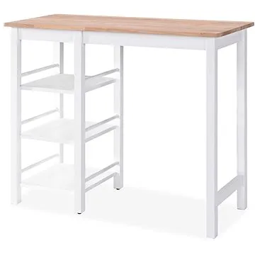 3-dielna barová súprava MDF biela (245364)