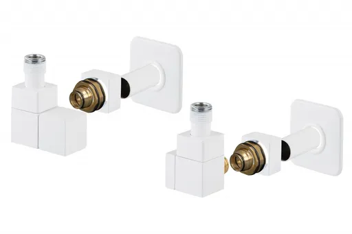 HOPA - EDGE-SET, rohový hranatý ventil (Z6) - Farba - Biela, Variant - Ľavá RDEDGESETLW