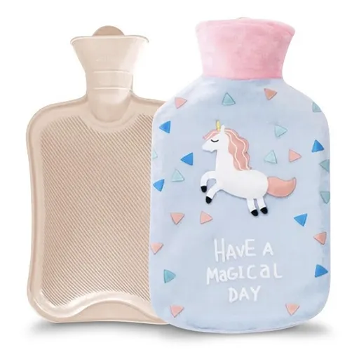 SIMPLYMED Termofor s pleteným obalom little pony 2 litre
