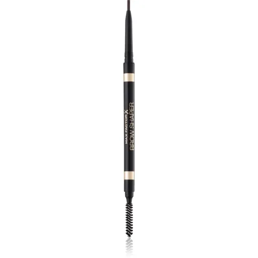 Max Factor Brow Shaper automatická ceruzka na obočie s kefkou odtieň 30 Deep Brown 1 g