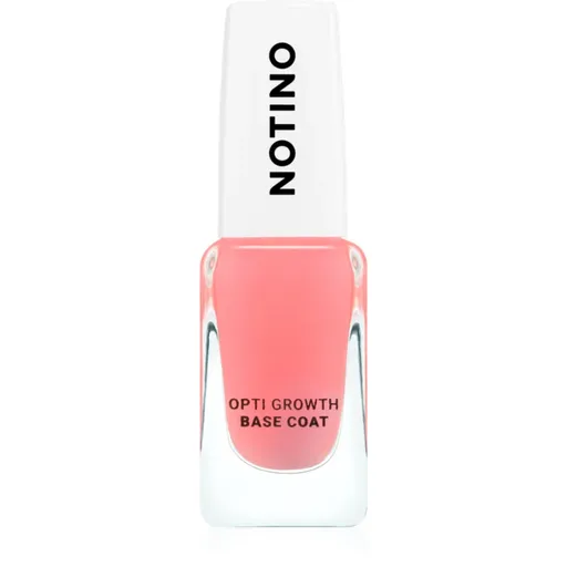 Notino Nail Care Opti Growth Base Coat vyživujúci lak na nechty na rast nechtov 10 ml