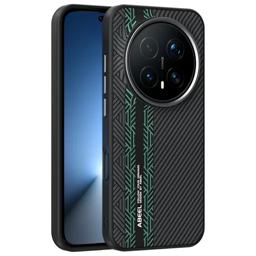 ABEEL RELIEF Ochranný obal pre Honor Magic8 Pro 5G BLACK-GREEN