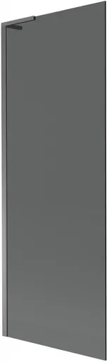 MEXEN/S - Next L vaňová zástena FIX 70 x 150, grafit, grafit metal 895-070-000-03-40-95