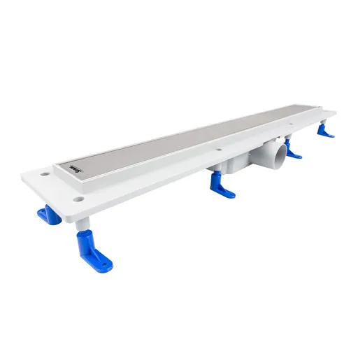 HOPA - Odtokový žľab STANDARDline NEREZ 2v1 (vloženie dlažby) - Rozmer A - 90 cm, Variant roštu - Klasszik OLPZLABST89K