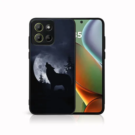 MY ART Ochranný kryt pre Motorola Moto G15 / Moto G15 Power WOLF (247)