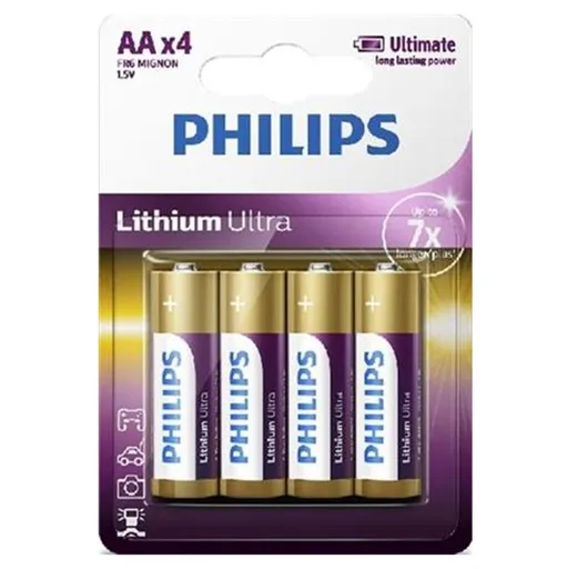 PHILIPS FR6LB4A/10 tužkové batérie 4 kusy
