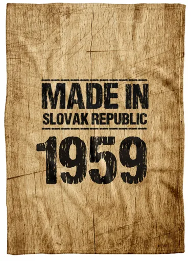 Deka Made In (rok: 1959, Podšitie baránkom: NE)