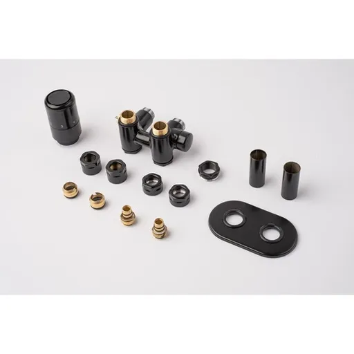 P.M.H. Nura termostatický ventil kombinovaný 6x7 cm čierná NUR-L-B