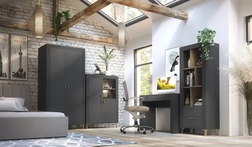 Dolmar Detská izba MORASS II | čierna